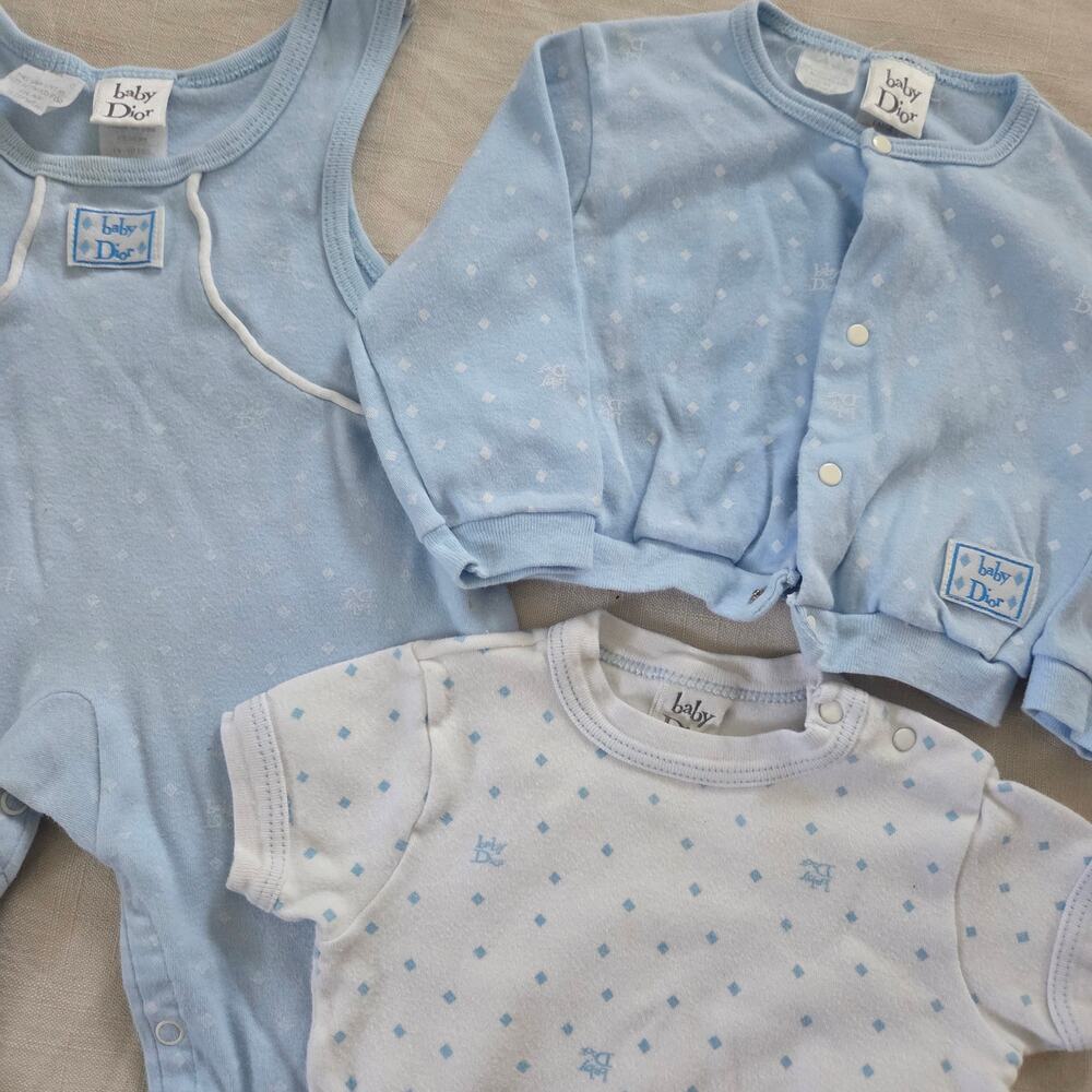 Vintage Dior 3-Piece Matching Set 3-6 months
